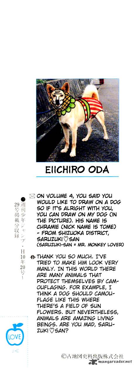 One Piece manga, chapter 36, page 2 of 30