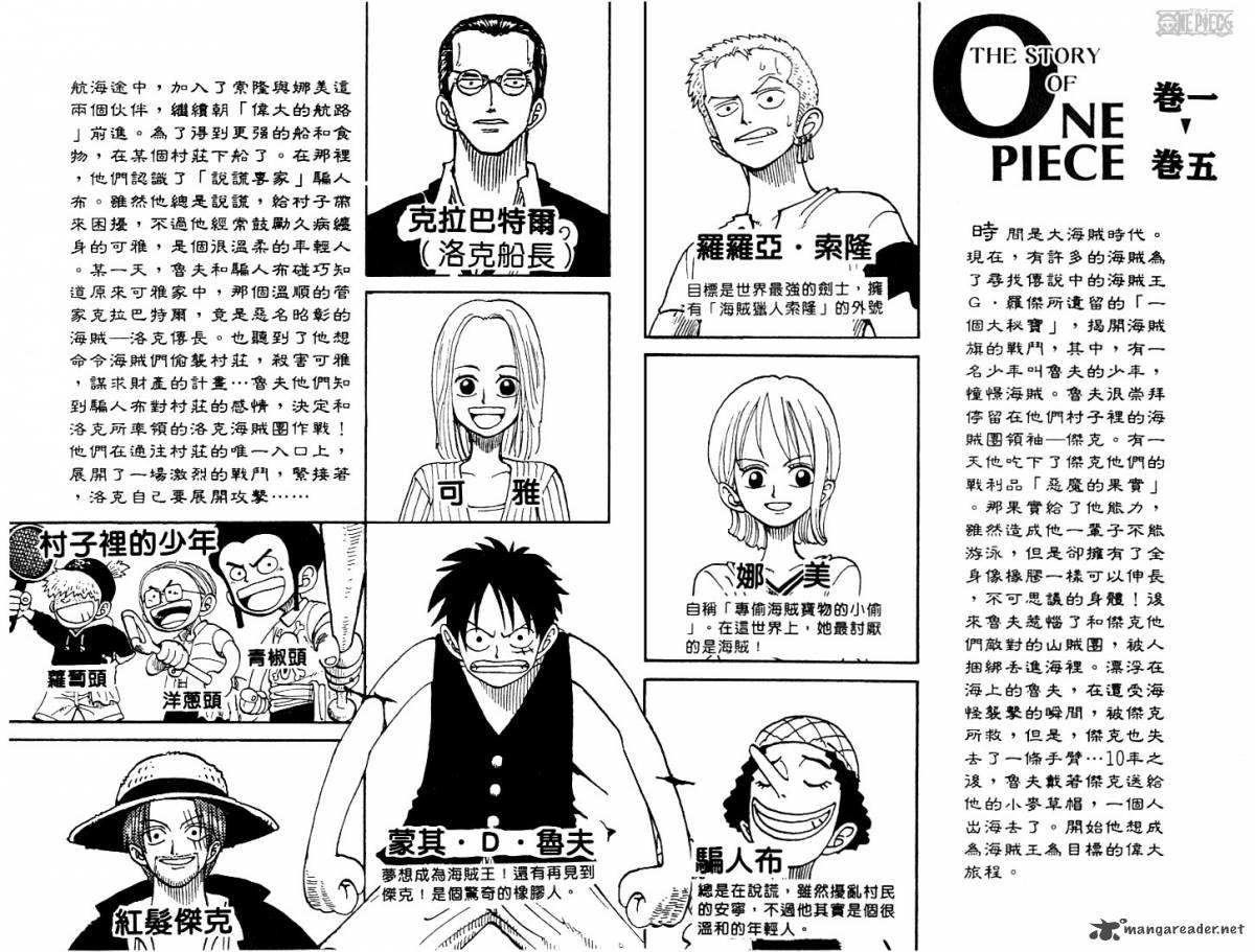 One Piece manga, chapter 36, page 4 of 30
