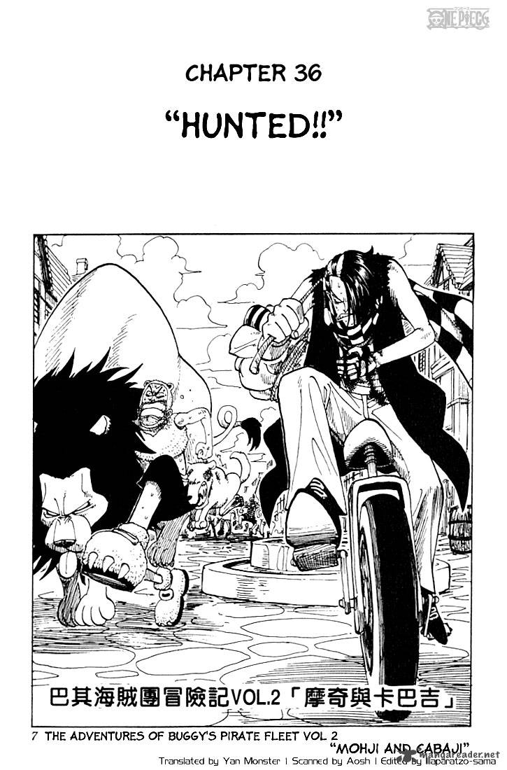 One Piece manga, chapter 36, page 6 of 30