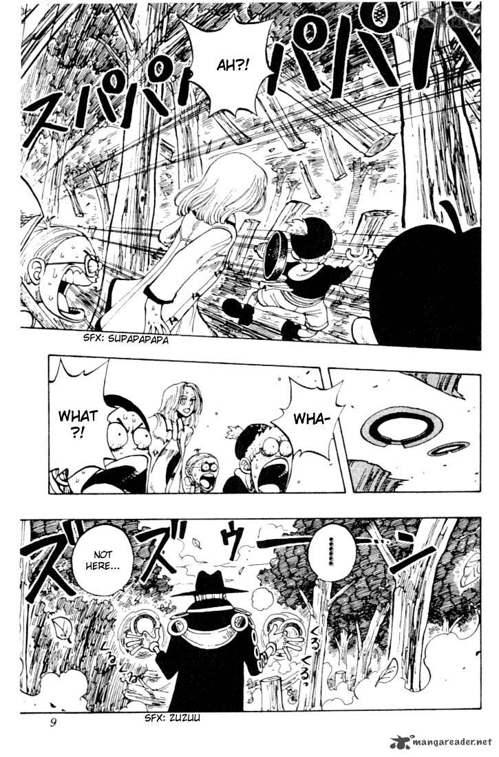 One Piece manga, chapter 36, page 8 of 30
