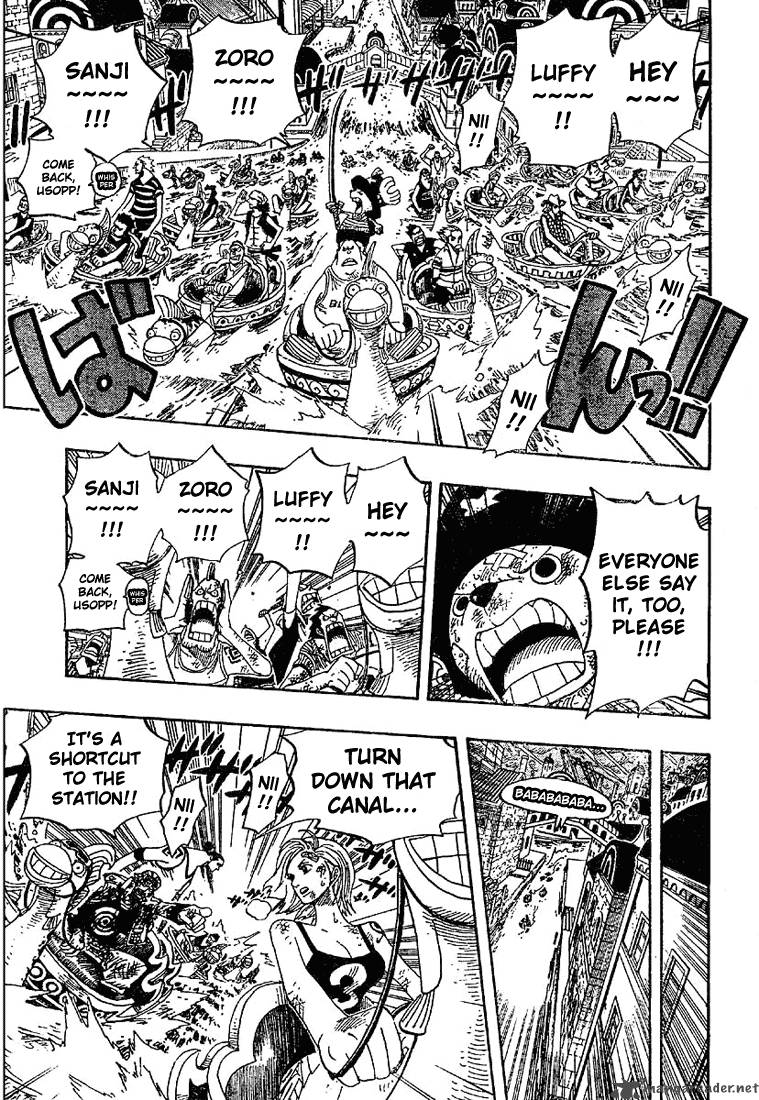 One Piece Chapter 360 page 13 - Chapter 360: Departing Soon