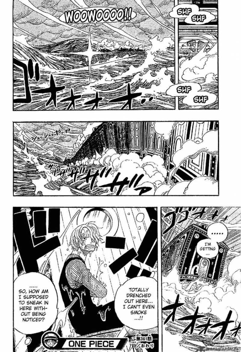 One Piece Chapter 361 page 18 - Chapter 361: P.S.