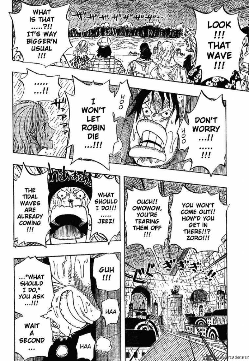 One Piece Chapter 363 page 10 - Chapter 363: Aqua Laguna