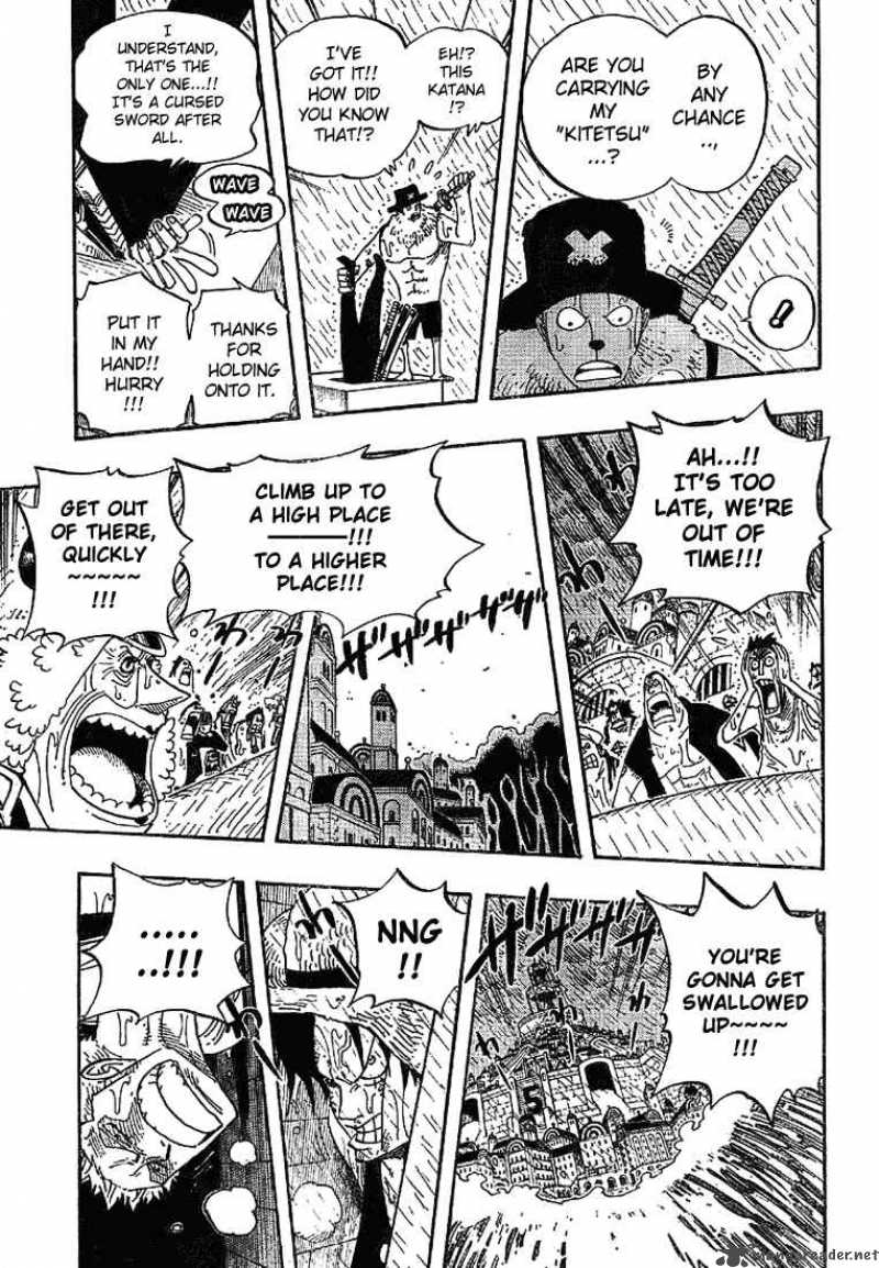 One Piece Chapter 363 page 11 - Chapter 363: Aqua Laguna