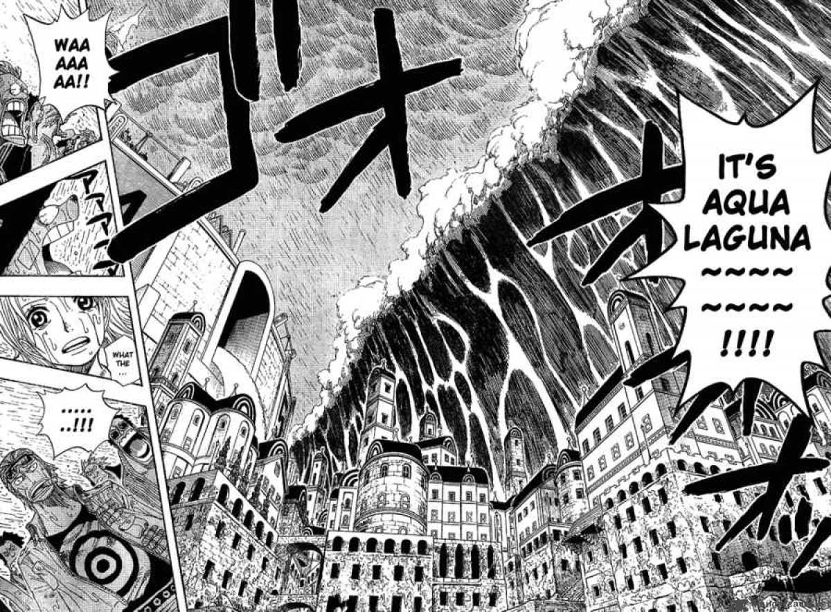 One Piece Chapter 363 page 12 - Chapter 363: Aqua Laguna