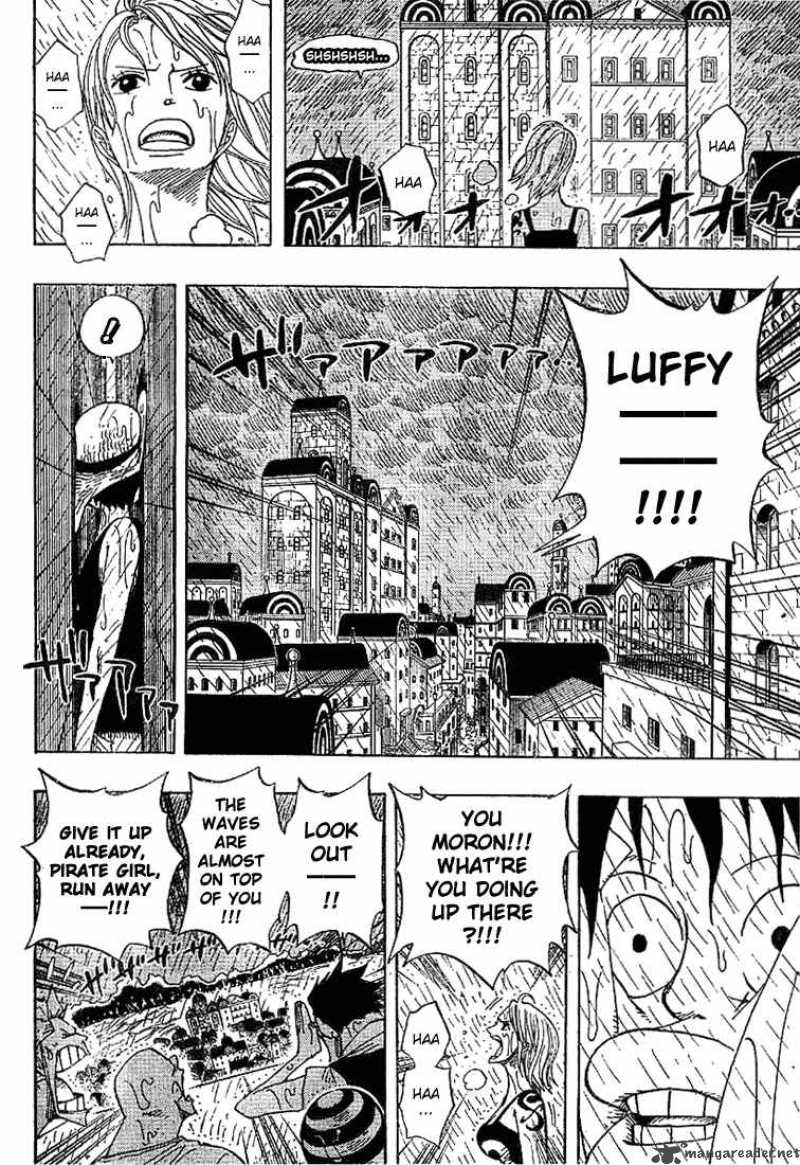 One Piece Chapter 363 page 6 - Chapter 363: Aqua Laguna