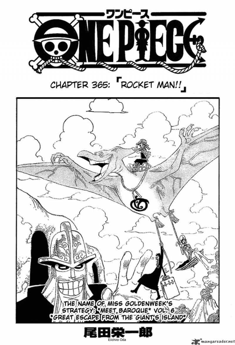 One Piece manga, chapter 365, page 2 of 21