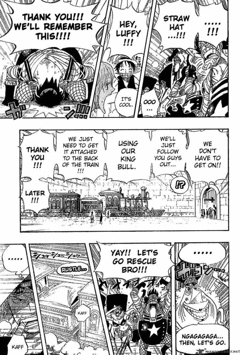 One Piece manga, chapter 365, page 17 of 21