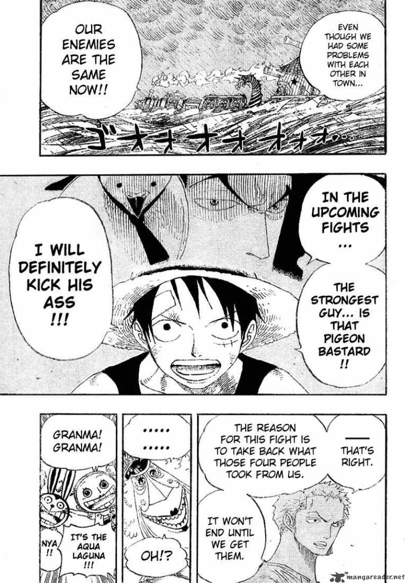 One Piece Chapter 366 page 11 - Chapter 366: Sortie!!