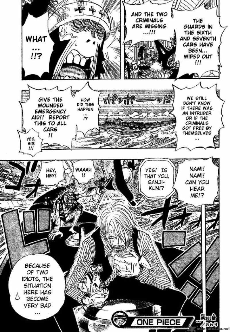One Piece Chapter 366 page 17 - Chapter 366: Sortie!!