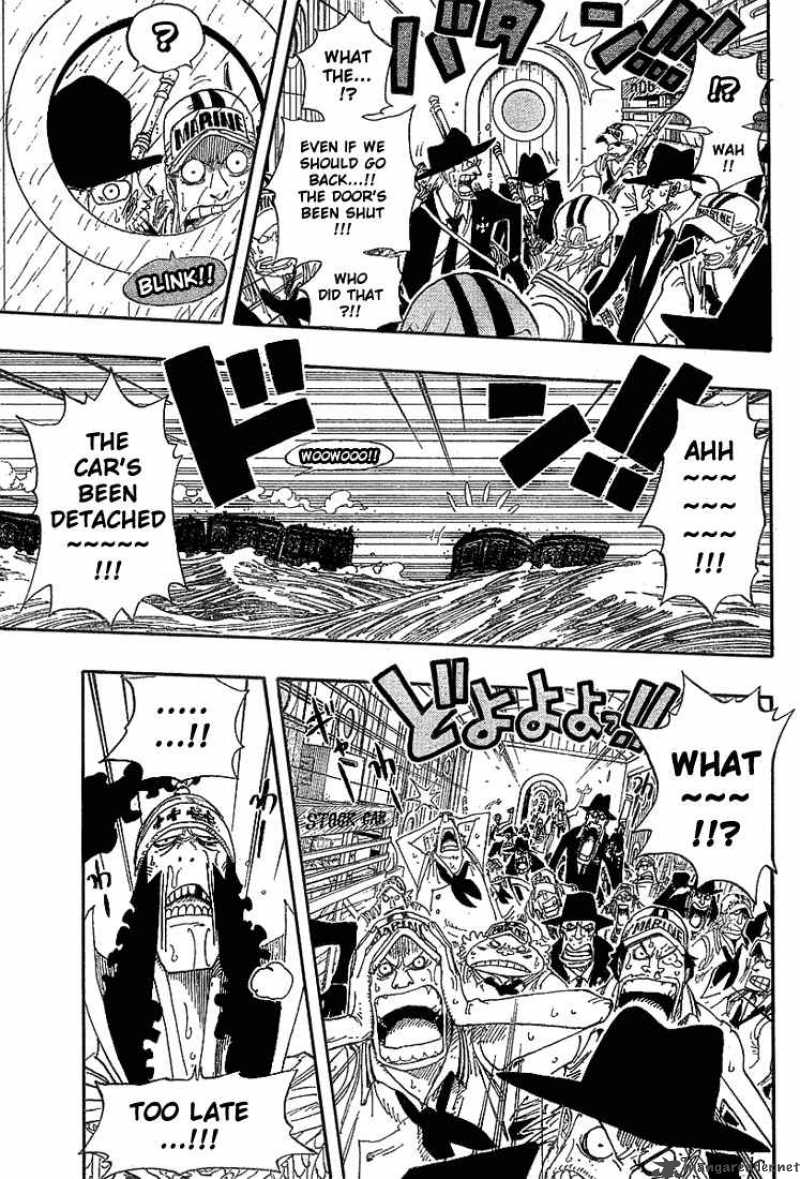 One Piece Chapter 368 page 11 - Chapter 368: Sea Train Battle Game