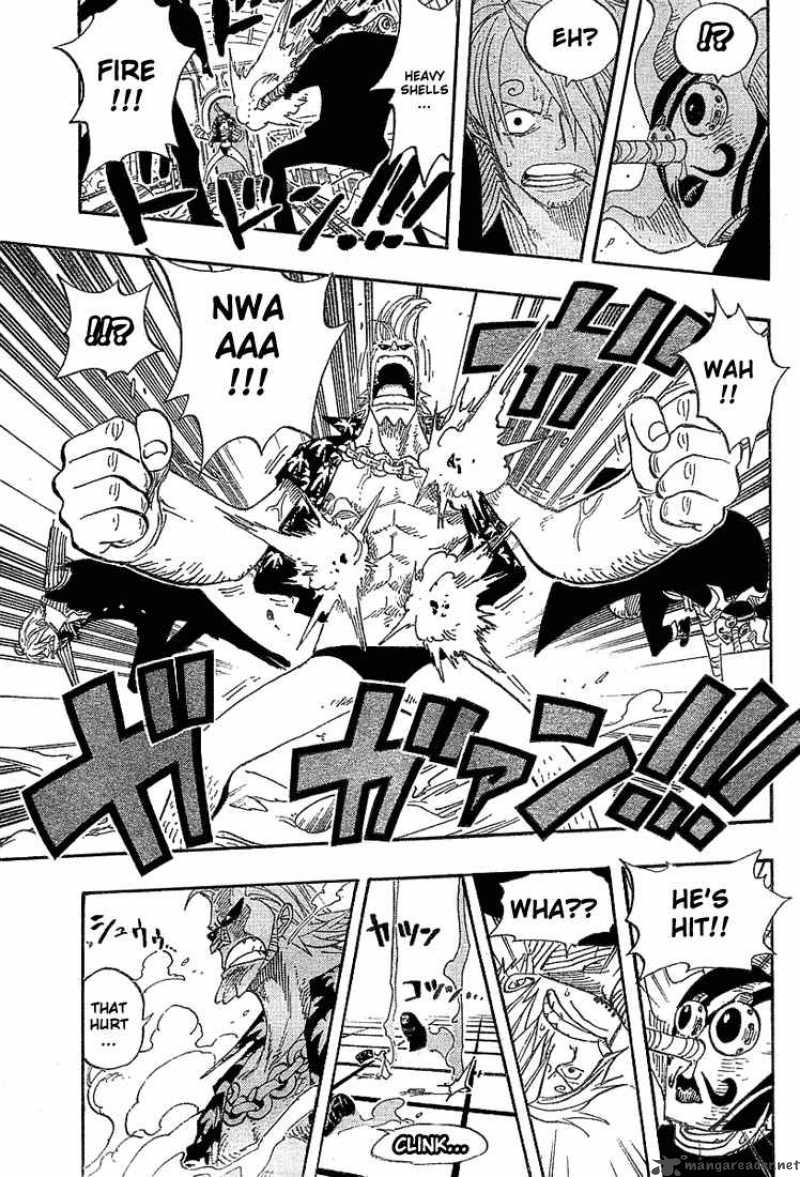 One Piece Chapter 368 page 15 - Chapter 368: Sea Train Battle Game