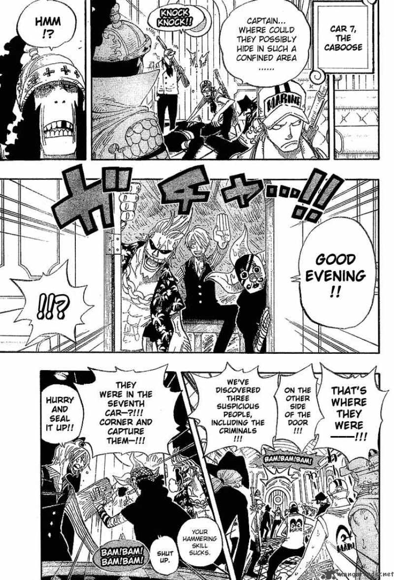 One Piece Chapter 368 page 7 - Chapter 368: Sea Train Battle Game