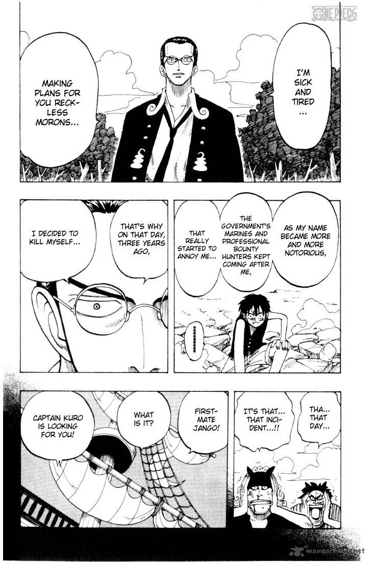 One Piece Chapter 37 page 10 - Chapter 37: The Pirate "Kuro of a Hundred Plans"