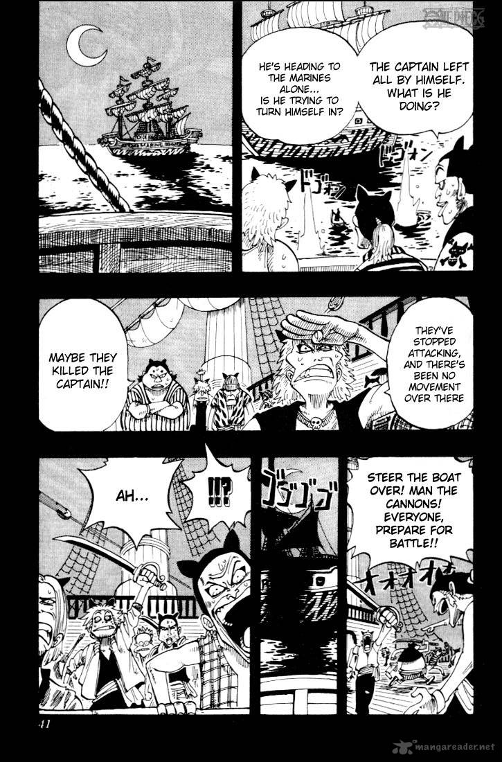 One Piece Chapter 37 page 13 - Chapter 37: The Pirate "Kuro of a Hundred Plans"