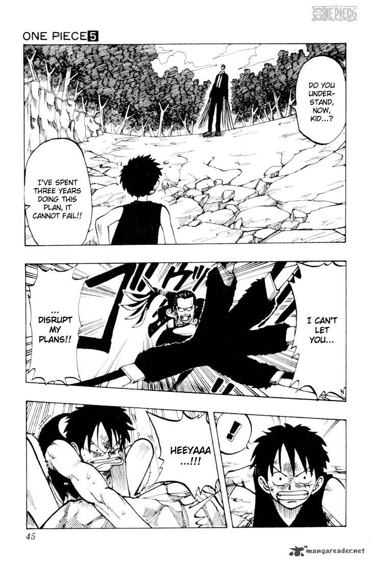 One Piece Chapter 37 page 17 - Chapter 37: The Pirate "Kuro of a Hundred Plans"