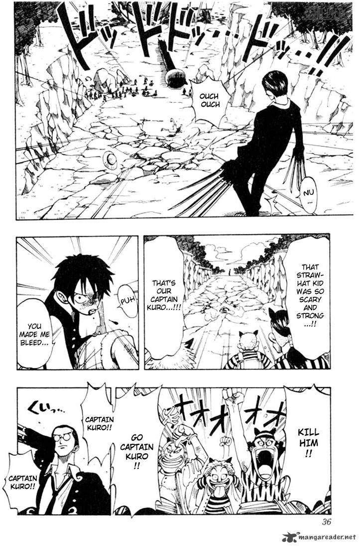 One Piece Chapter 37 page 8 - Chapter 37: The Pirate "Kuro of a Hundred Plans"