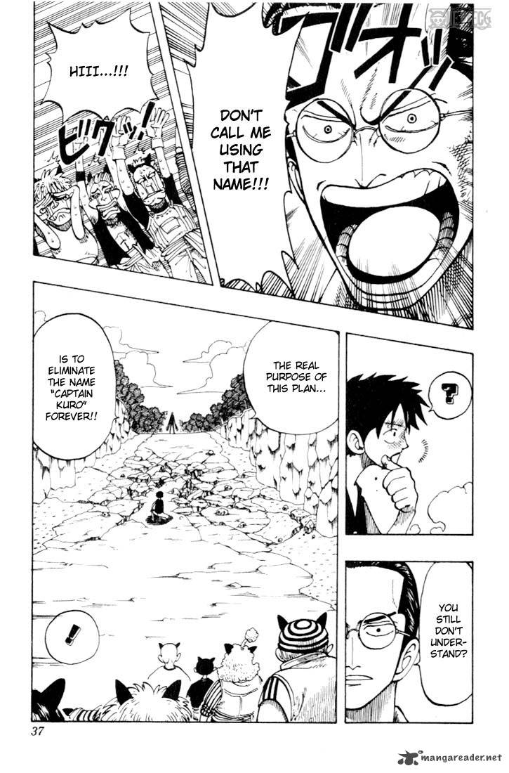 One Piece Chapter 37 page 9 - Chapter 37: The Pirate "Kuro of a Hundred Plans"