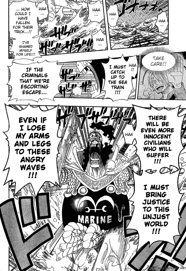 One Piece Chapter 371 page 11 - Chapter 371: The Admirable Captain T Bone