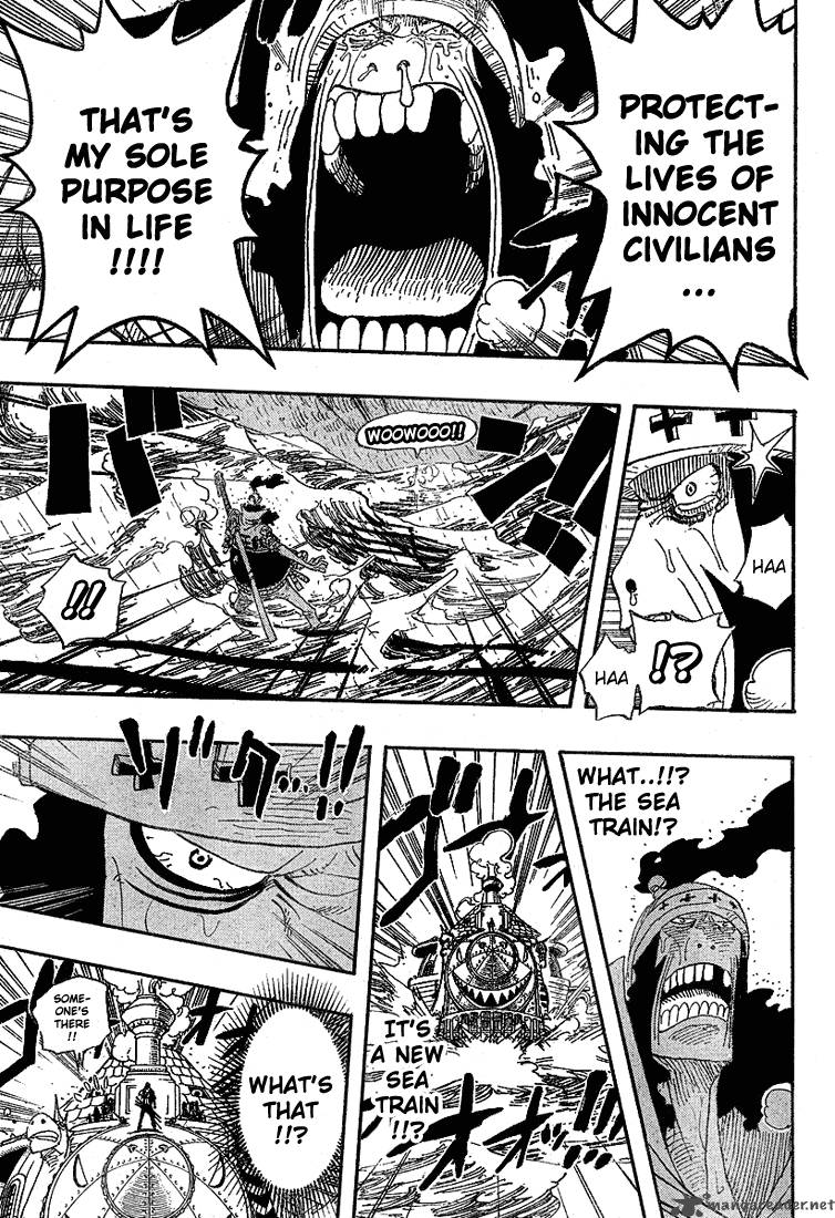 One Piece Chapter 371 page 12 - Chapter 371: The Admirable Captain T Bone