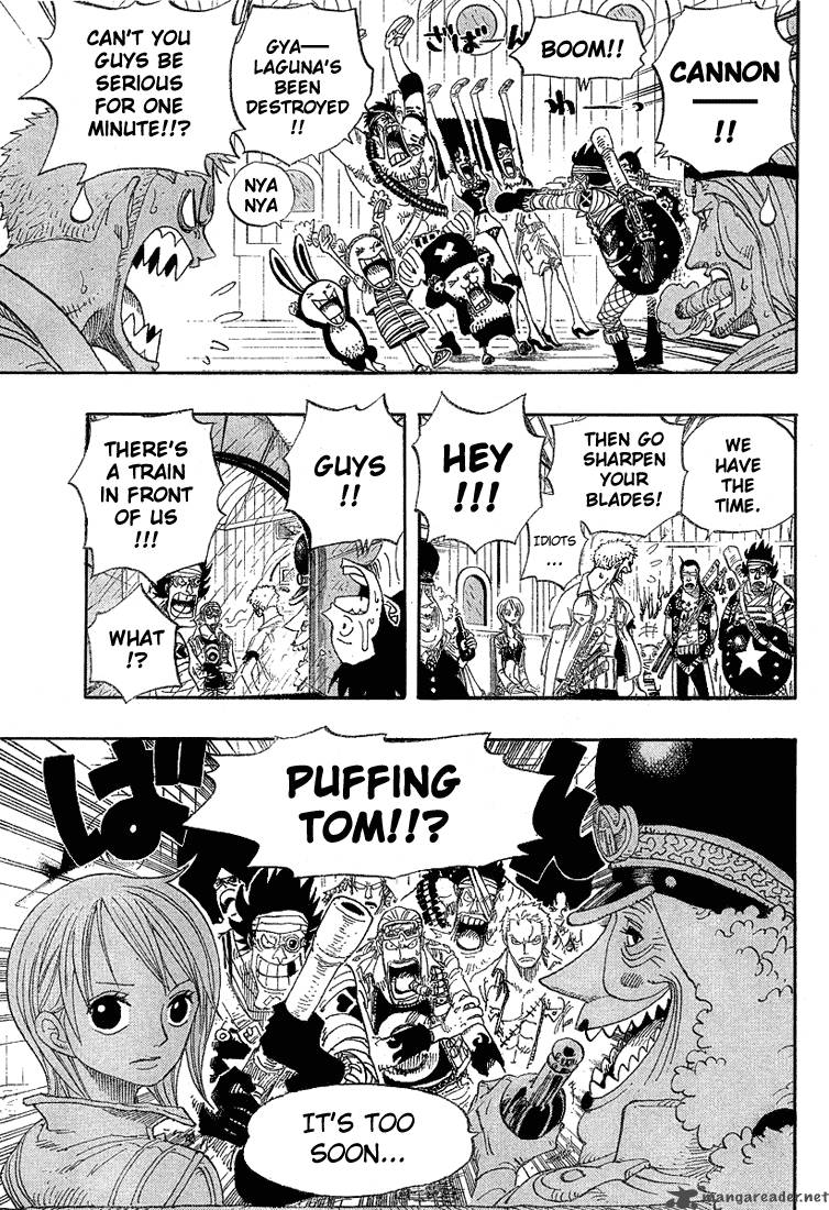 One Piece Chapter 371 page 3 - Chapter 371: The Admirable Captain T Bone