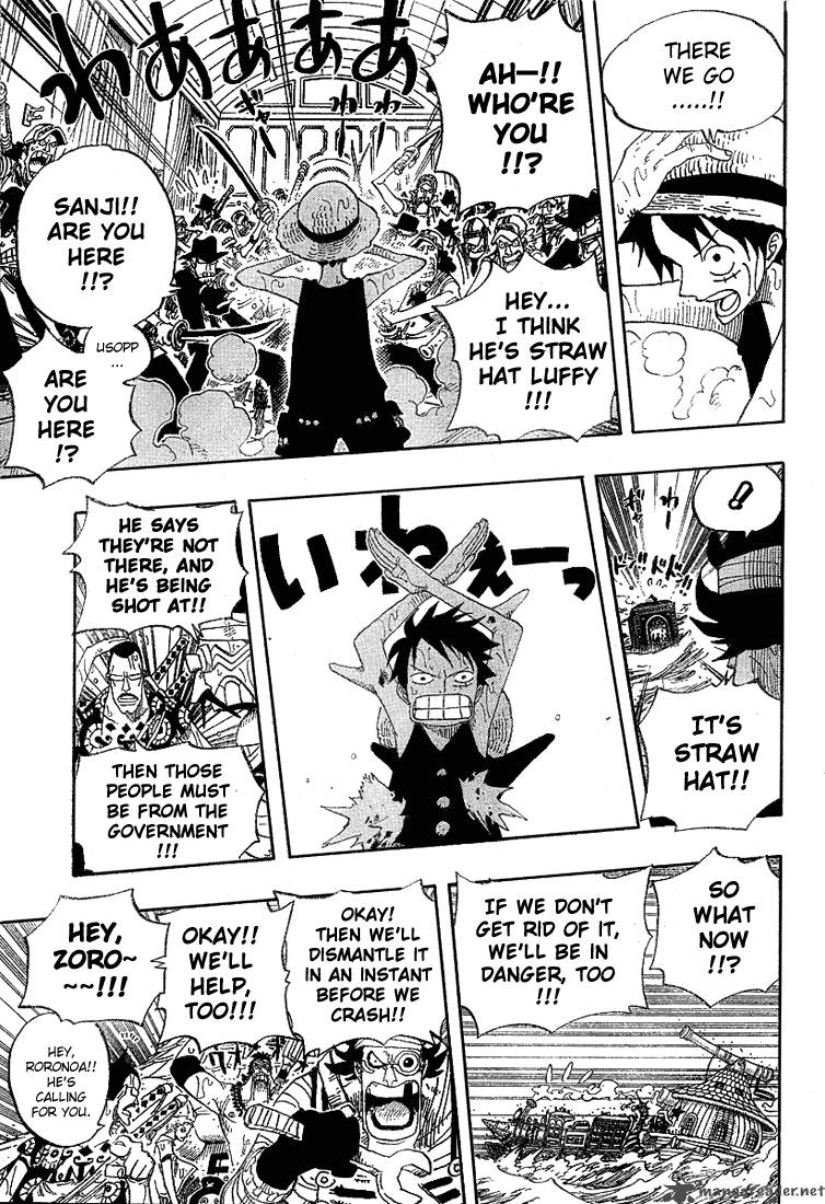 One Piece Chapter 371 page 7 - Chapter 371: The Admirable Captain T Bone