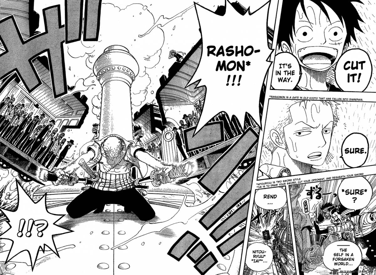 One Piece Chapter 371 page 8 - Chapter 371: The Admirable Captain T Bone