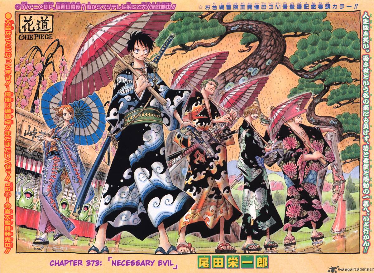 One Piece Chapter 373 page 1 - Chapter 373: Necessary Evil