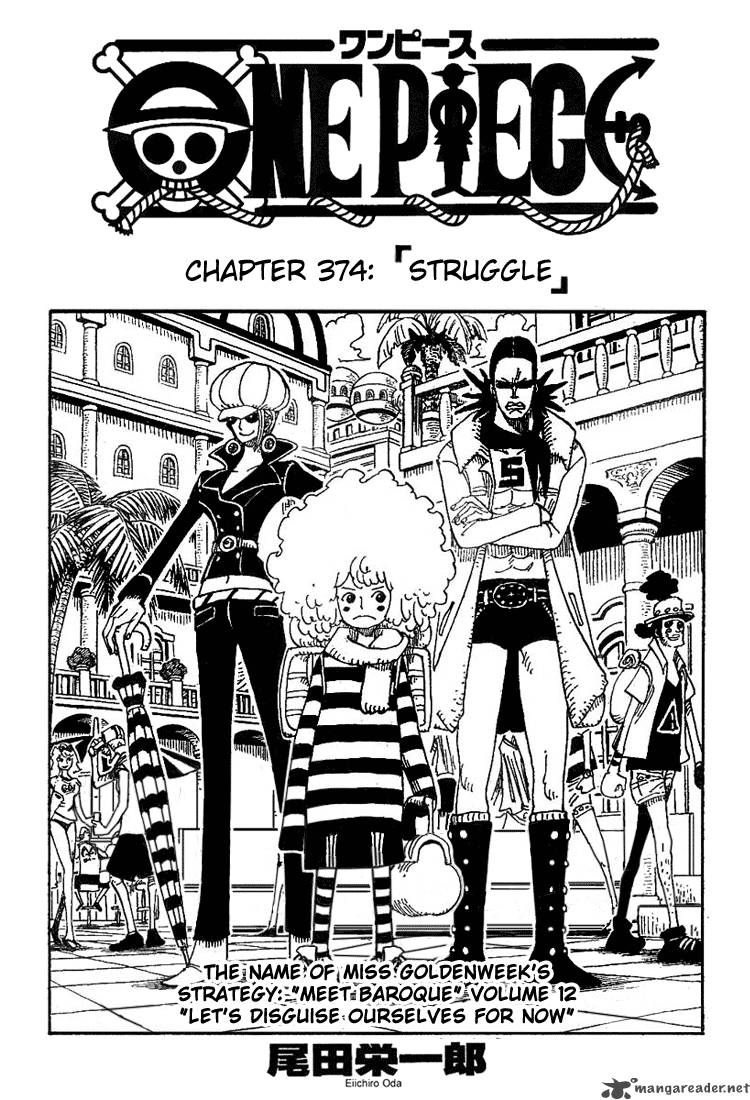 One Piece Chapter 374 page 1 - Chapter 374: Scramble