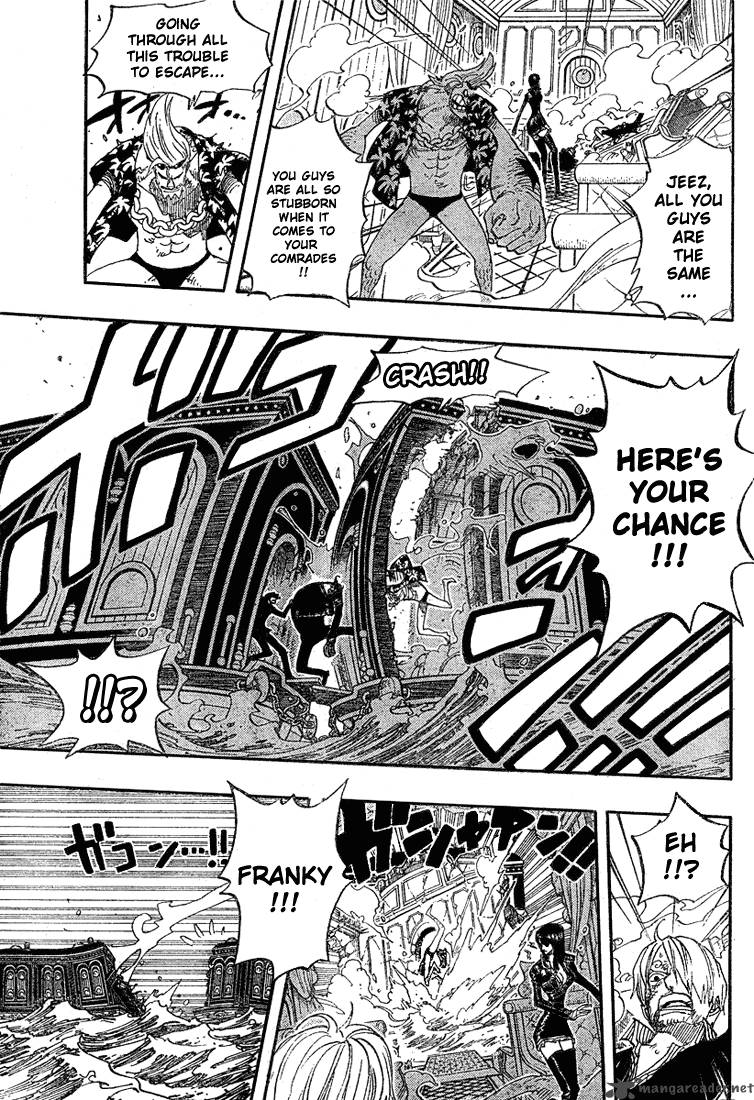 One Piece Chapter 374 page 11 - Chapter 374: Scramble