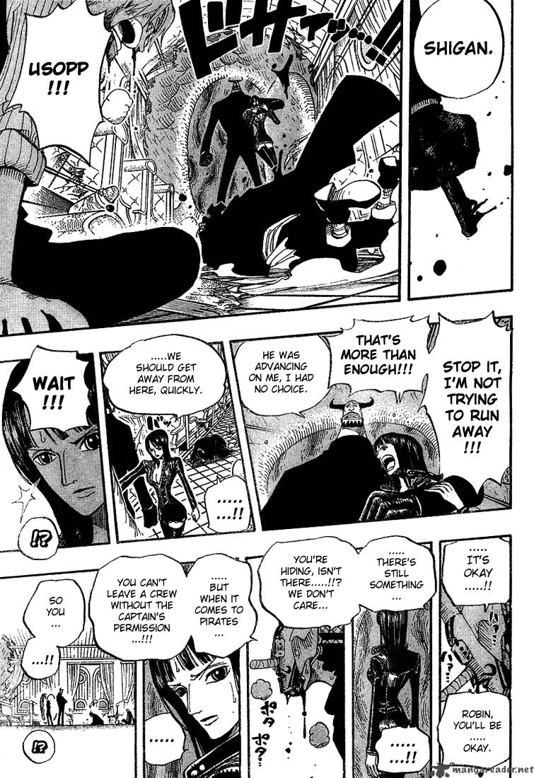 One Piece Chapter 374 page 15 - Chapter 374: Scramble