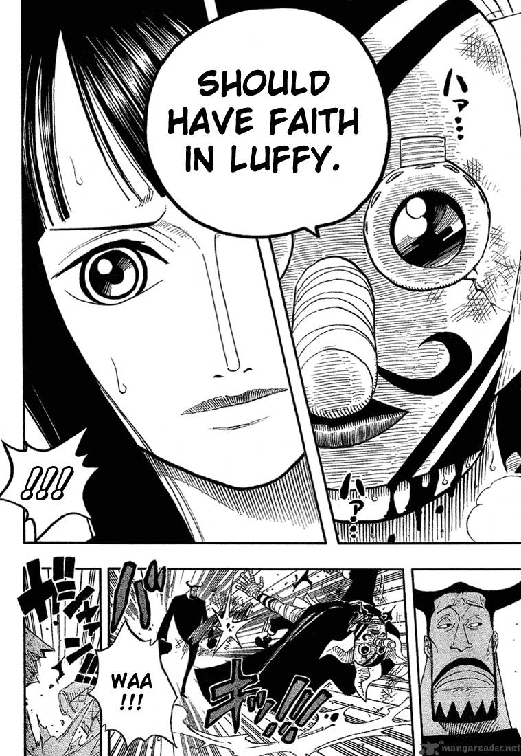 One Piece Chapter 374 page 16 - Chapter 374: Scramble