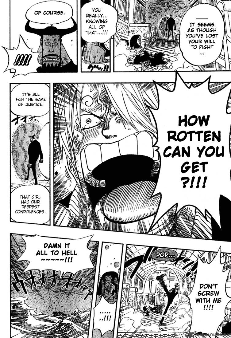 One Piece Chapter 374 page 18 - Chapter 374: Scramble