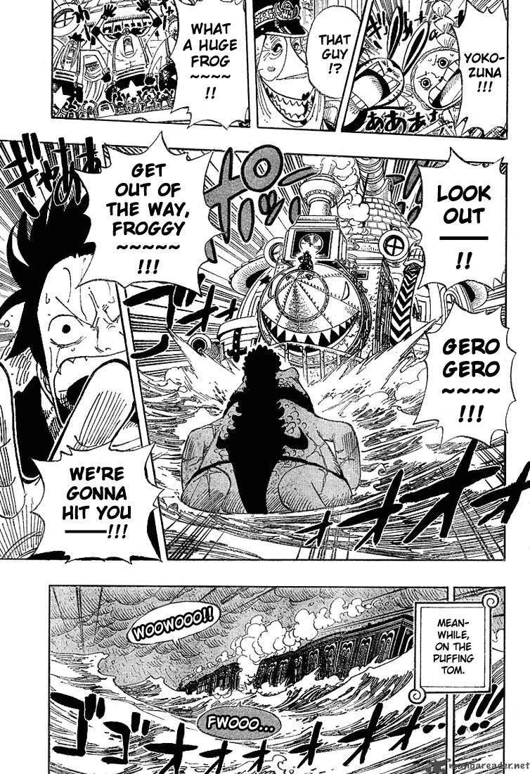 One Piece Chapter 374 page 3 - Chapter 374: Scramble
