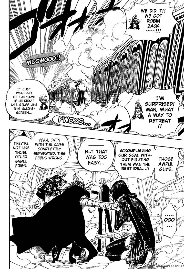 One Piece Chapter 374 page 4 - Chapter 374: Scramble