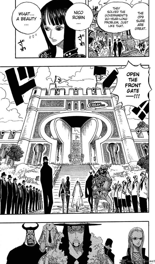 One Piece Chapter 375 page 11 - Chapter 375: The Superhumans of Enies Lobby