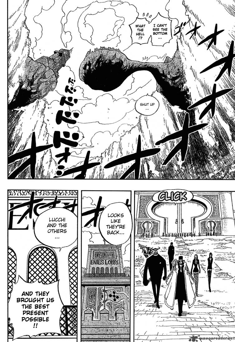 One Piece Chapter 375 page 13 - Chapter 375: The Superhumans of Enies Lobby