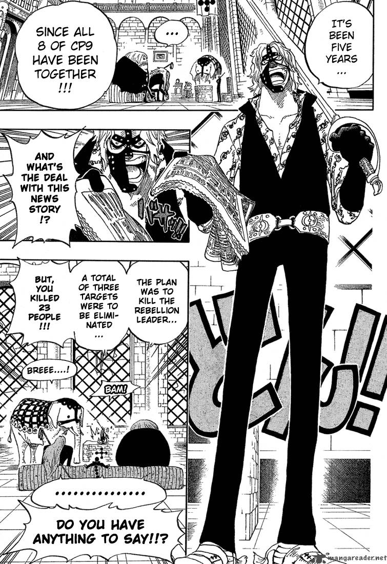 One Piece Chapter 375 page 14 - Chapter 375: The Superhumans of Enies Lobby