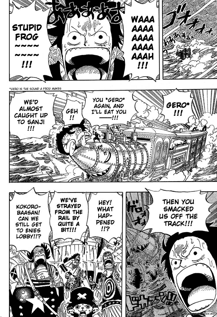 One Piece Chapter 375 page 6 - Chapter 375: The Superhumans of Enies Lobby