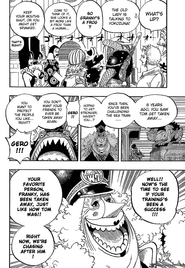 One Piece Chapter 375 page 8 - Chapter 375: The Superhumans of Enies Lobby