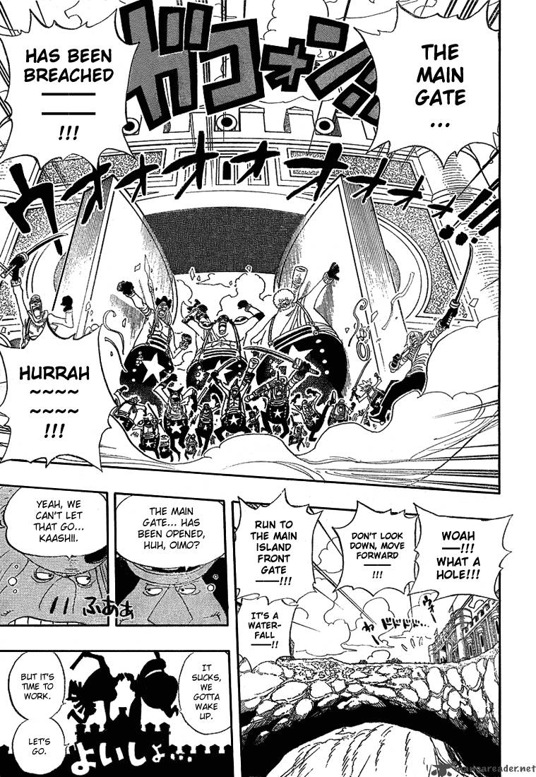 One Piece Chapter 377 page 14 - Chapter 377: Great Battle on the Judiciary Island!!