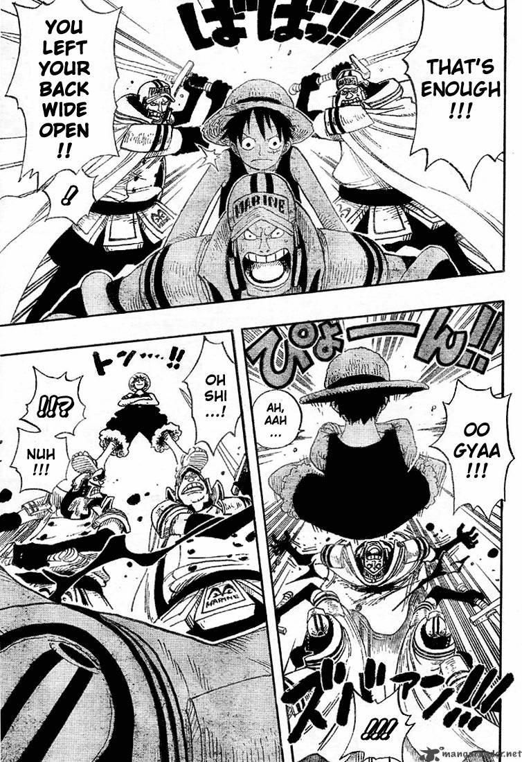 One Piece Chapter 377 page 4 - Chapter 377: Great Battle on the Judiciary Island!!