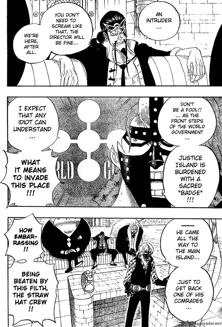 One Piece Chapter 377 page 9 - Chapter 377: Great Battle on the Judiciary Island!!