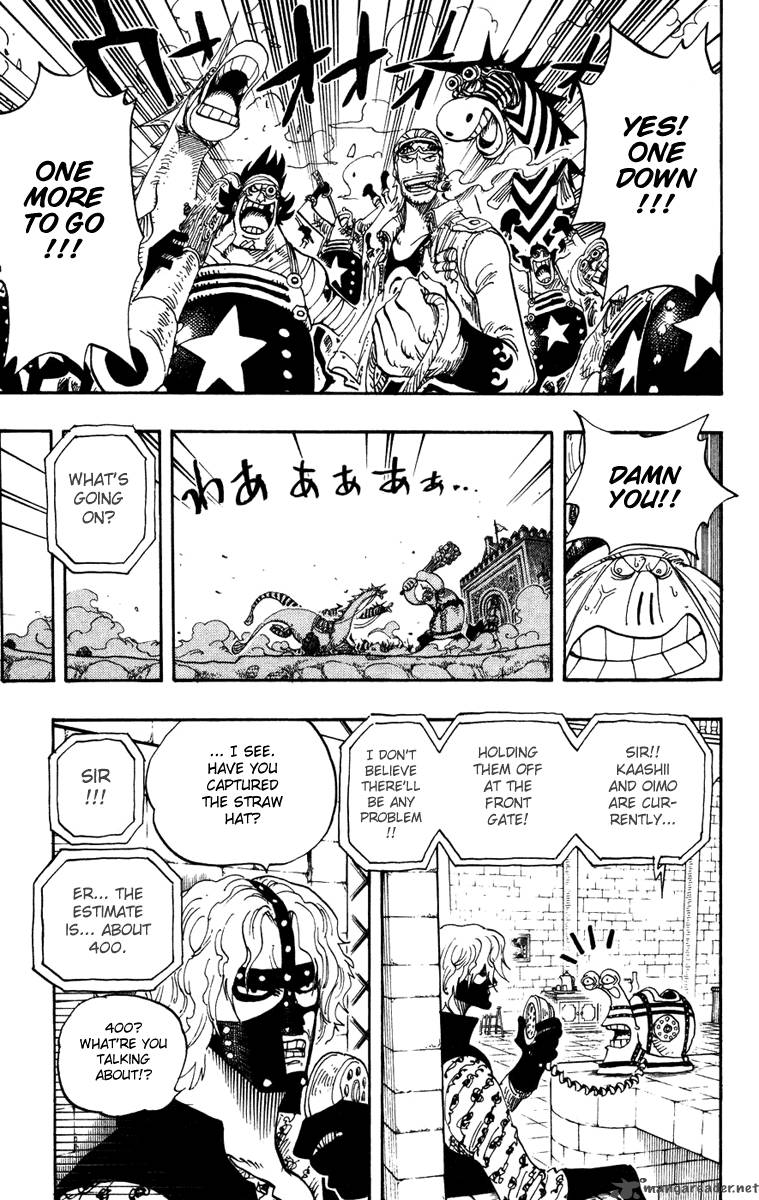 One Piece Chapter 378 page 17 - Chapter 378: Damage Report