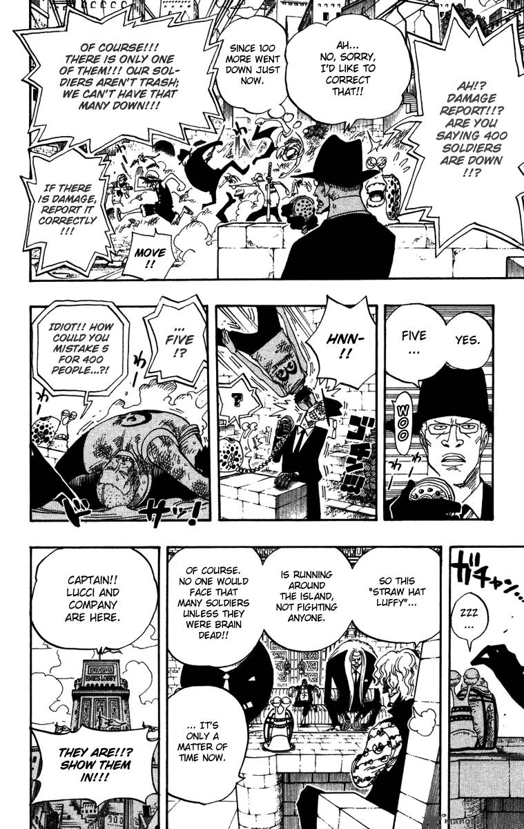 One Piece Chapter 378 page 19 - Chapter 378: Damage Report