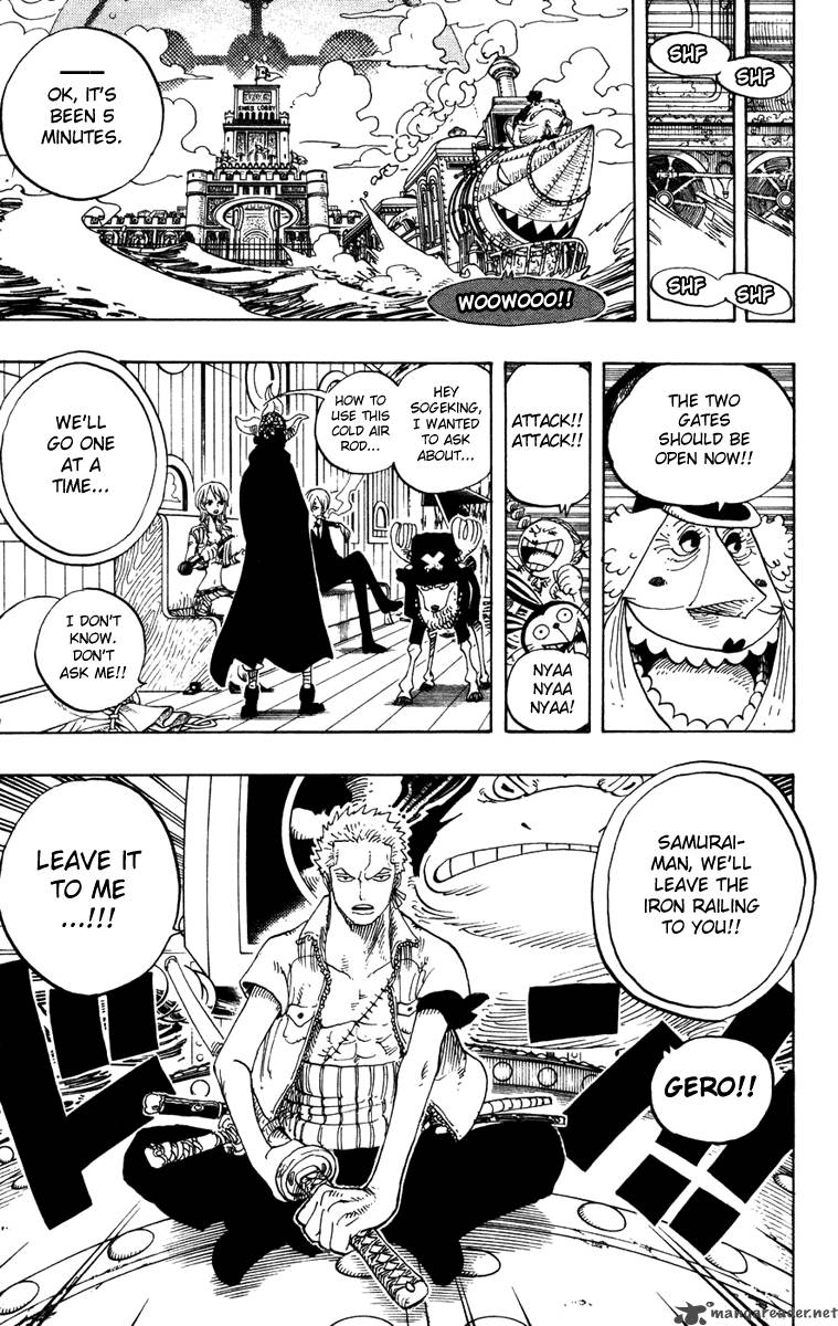 One Piece Chapter 378 page 20 - Chapter 378: Damage Report