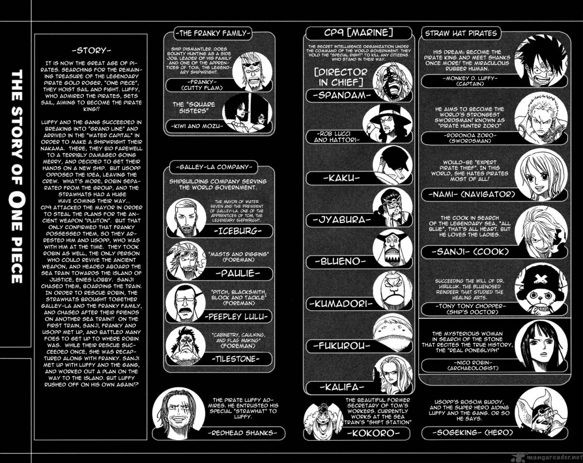 One Piece Chapter 378 page 5 - Chapter 378: Damage Report