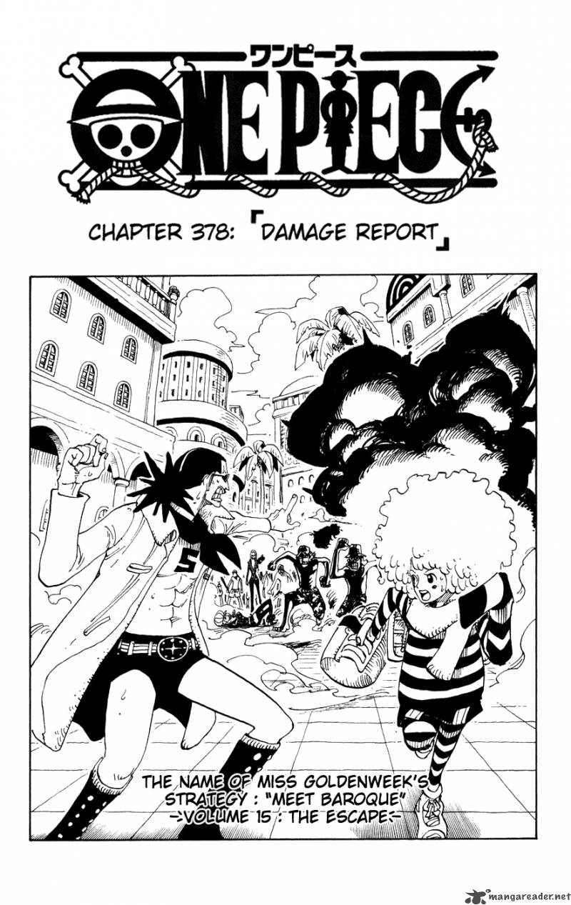 One Piece Chapter 378 page 7 - Chapter 378: Damage Report