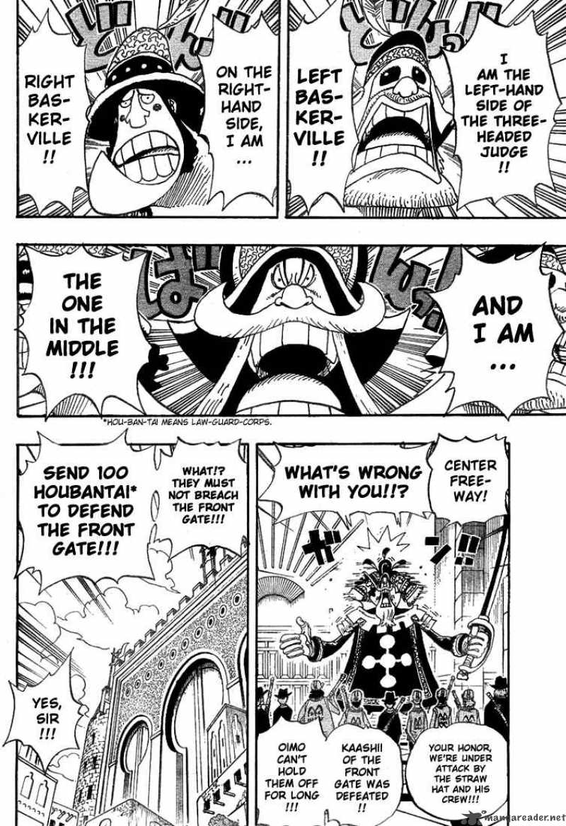 One Piece Chapter 380 page 2 - Chapter 380: Enies Lobby Main Island Express