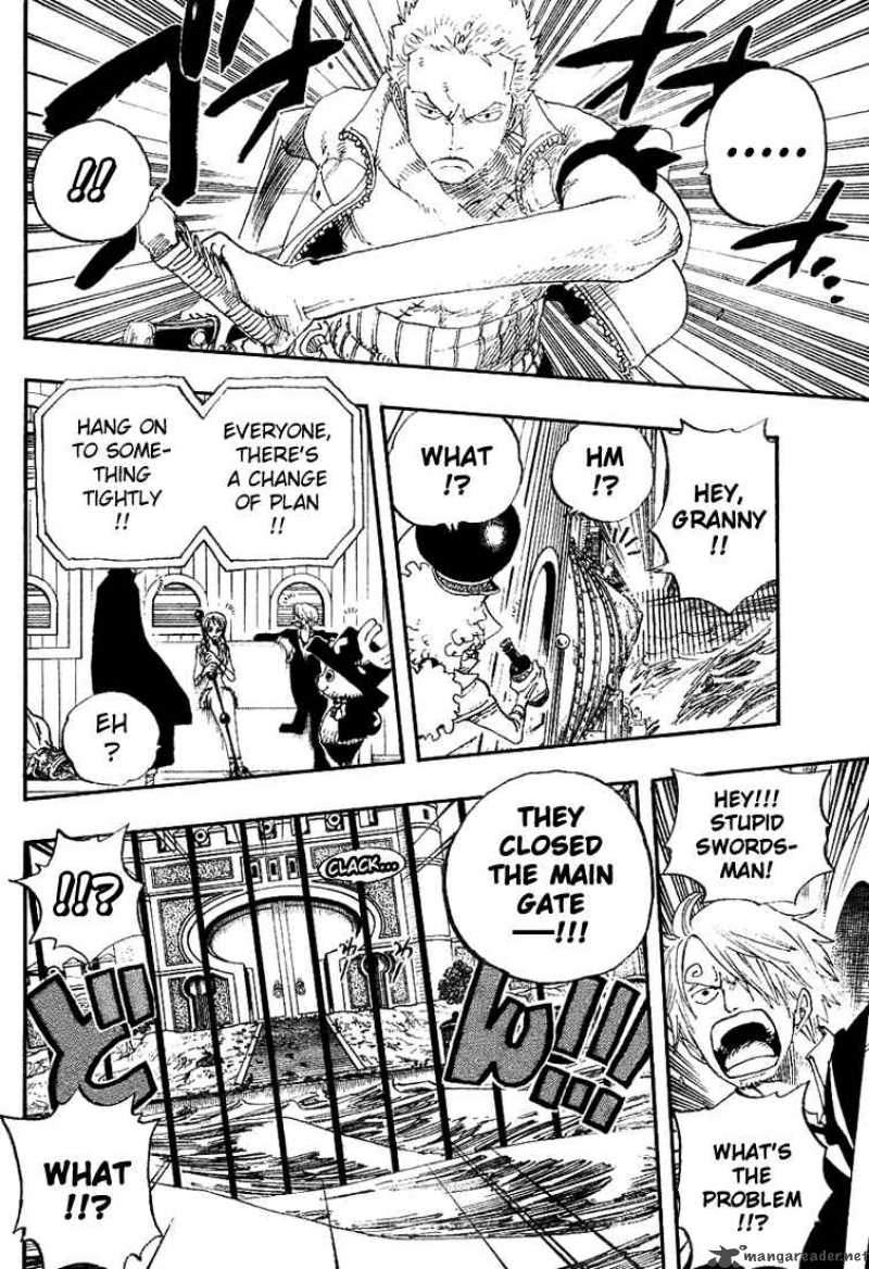 One Piece Chapter 380 page 8 - Chapter 380: Enies Lobby Main Island Express